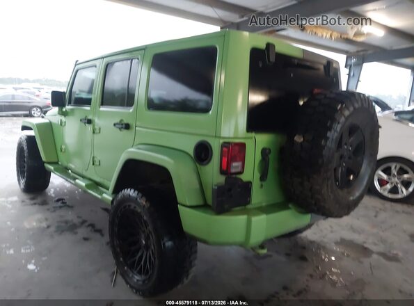 1C4BJWDG8GL333829 2016 JEEP WRANGLER UNLIMITED Green Tył lewy