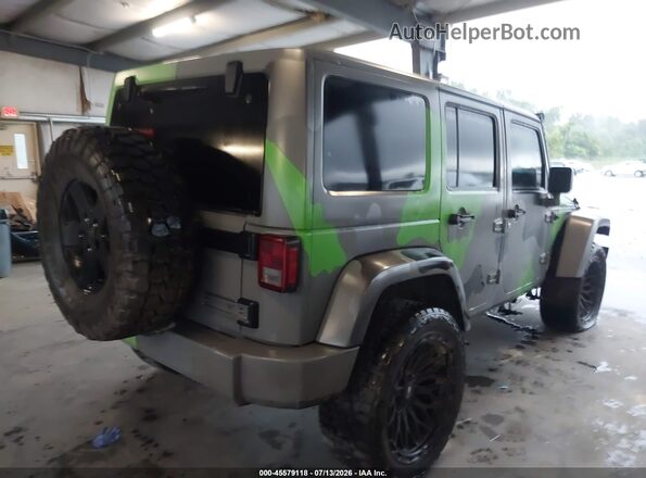 1C4BJWDG8GL333829 2016 JEEP WRANGLER UNLIMITED Green Tył prawy