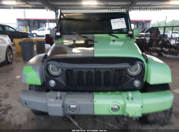 1C4BJWDG8GL333829 2016 JEEP WRANGLER UNLIMITED Green Widok zestawu wskaźników
