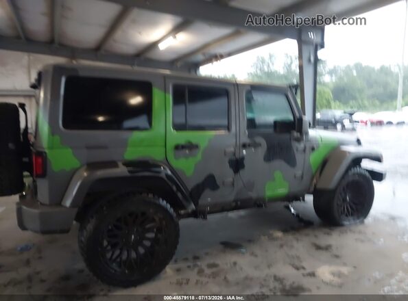 1C4BJWDG8GL333829 2016 JEEP WRANGLER UNLIMITED Green Widok wnętrza z tyłu