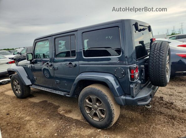 1C4BJWDG8JL879716 2018 JEEP WRANGLER Blue Tył lewy