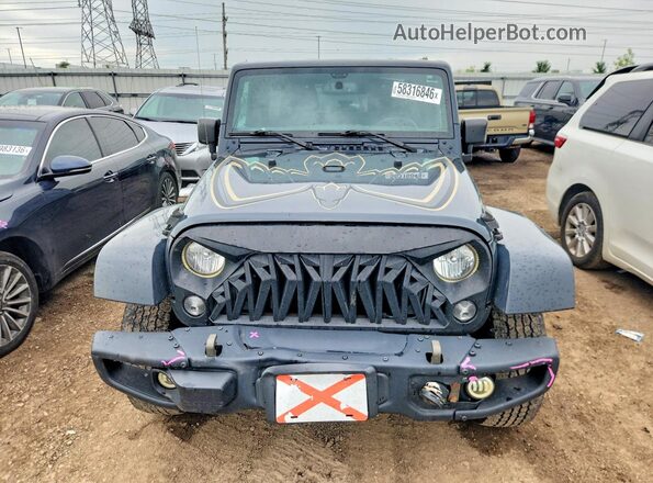 1C4BJWDG8JL879716 2018 JEEP WRANGLER Blue Widok z przodu