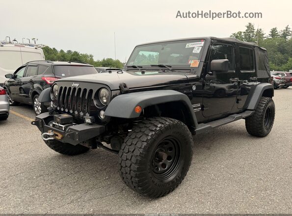 1C4BJWDG9GL106844 2016 JEEP WRANGLER UNLIMITED Black Przód lewy