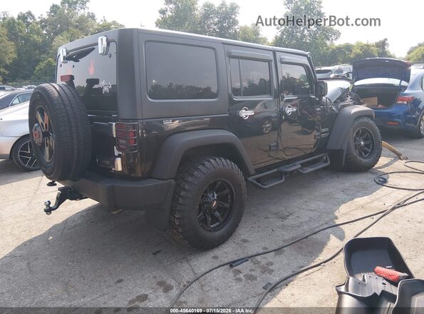 1C4BJWDG9GL131968 2016 JEEP WRANGLER UNLIMITED Black უკანა მარჯვენა