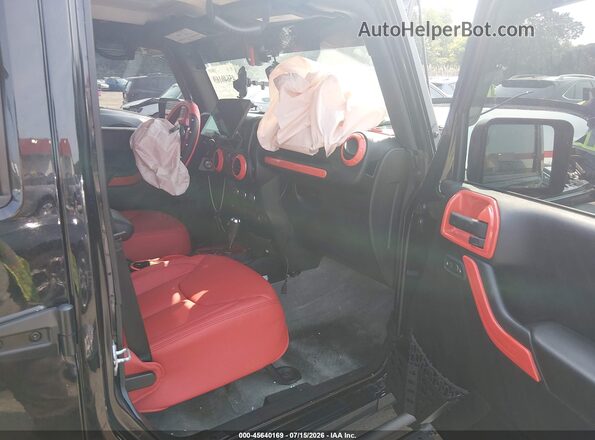 1C4BJWDG9GL131968 2016 JEEP WRANGLER UNLIMITED Black წინა სალონის ხედი