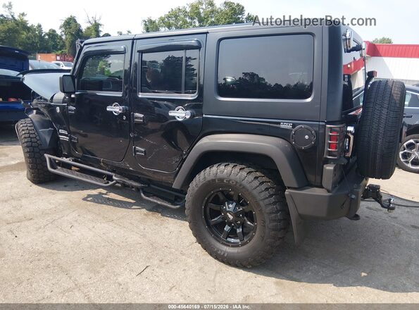 1C4BJWDG9GL131968 2016 JEEP WRANGLER UNLIMITED Black უკანა მარცხენა