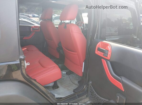 1C4BJWDG9GL131968 2016 JEEP WRANGLER UNLIMITED Black VIN კოდის სტიკერის ხედი
