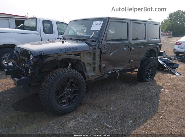 1C4BJWDG9GL277853 2016 JEEP WRANGLER UNLIMITED Black Vista tres cuartos delantera izquierda