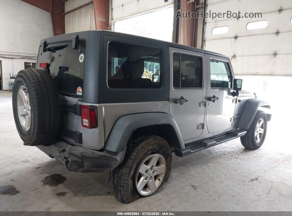 1C4BJWDG9GL319454 2016 JEEP WRANGLER UNLIMITED Серый Задняя правая четверть