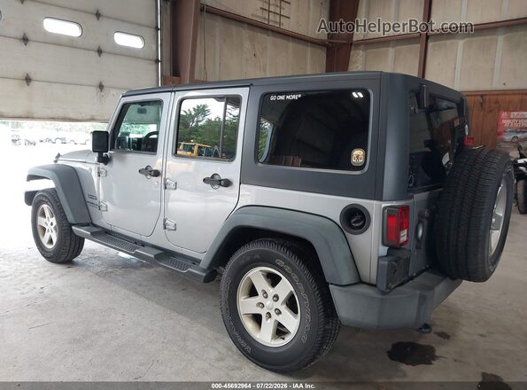 1C4BJWDG9GL319454 2016 JEEP WRANGLER UNLIMITED Серый Задняя левая четверть