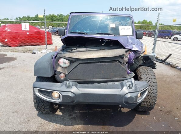 1C4BJWDG9HL615656 2017 JEEP WRANGLER UNLIMITED Purple Вид щитка приладів