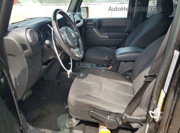 1C4BJWDG9JL861502 2018 JEEP WRANGLER Black Front interior view
