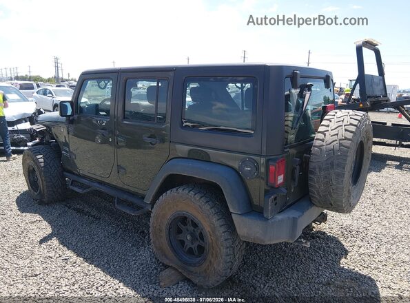 1C4BJWDGXGL140923 2016 JEEP WRANGLER UNLIMITED Green Հետևի ձախ
