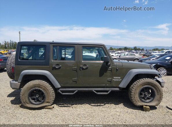 1C4BJWDGXGL140923 2016 JEEP WRANGLER UNLIMITED Green Սալոնի հետևի տեսք