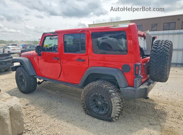 1C4BJWDGXGL149489 2016 JEEP WRANGLER Red უკანა მარცხენა