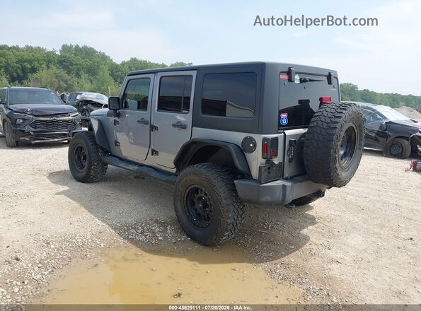 1C4BJWDGXGL155440 2016 JEEP WRANGLER UNLIMITED Silver Rear left