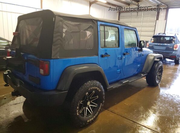 1C4BJWDGXGL160766 2016 JEEP WRANGLER Blue უკანა მარჯვენა