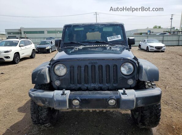 1C4BJWDGXGL204748 2016 JEEP WRANGLER Black Front view