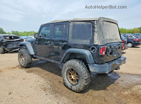 1C4BJWDGXGL204748 2016 JEEP WRANGLER Black Rear left