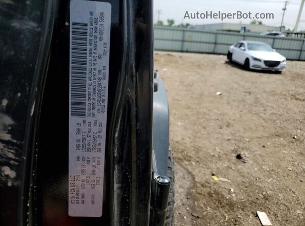 1C4BJWDGXGL204748 2016 JEEP WRANGLER Black VIN sticker view