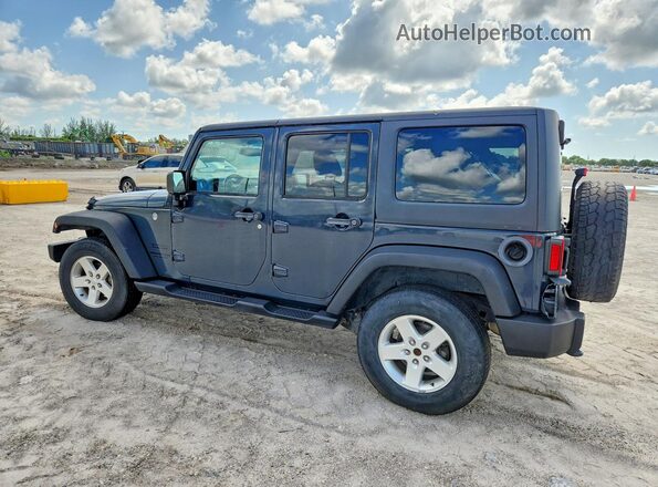 1C4BJWDGXGL207228 2016 JEEP WRANGLER Gray Tył lewy