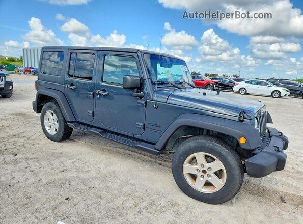 1C4BJWDGXGL207228 2016 JEEP WRANGLER Gray Przód prawy