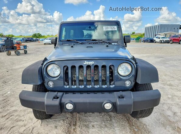 1C4BJWDGXGL207228 2016 JEEP WRANGLER Gray Widok z przodu