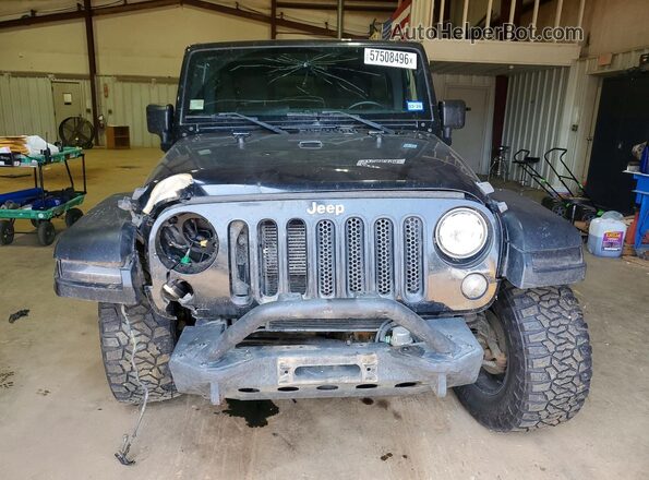 1C4BJWDGXHL608330 2017 JEEP WRANGLER Black Widok z przodu