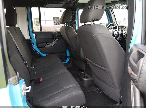 1C4BJWDGXHL613298 2017 JEEP WRANGLER UNLIMITED Blue VIN კოდის სტიკერის ხედი