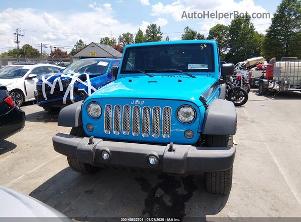 1C4BJWDGXHL613298 2017 JEEP WRANGLER UNLIMITED Blue უკანა სალონის ხედი