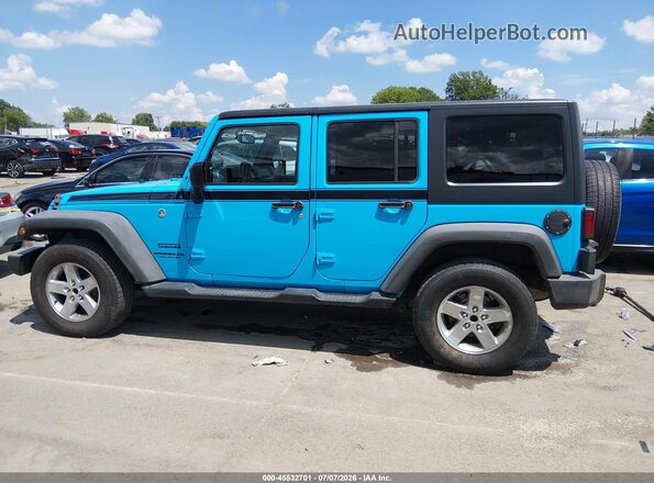 1C4BJWDGXHL613298 2017 JEEP WRANGLER UNLIMITED Blue 