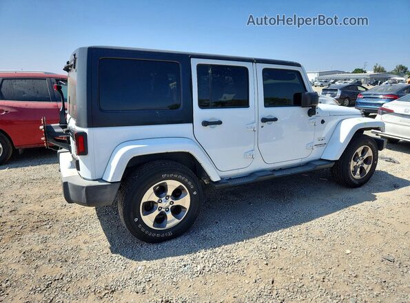 1C4BJWEG0GL144865 2016 JEEP WRANGLER White Задня права чверть