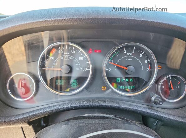 1C4BJWEG0GL144865 2016 JEEP WRANGLER White Вид щитка приладів
