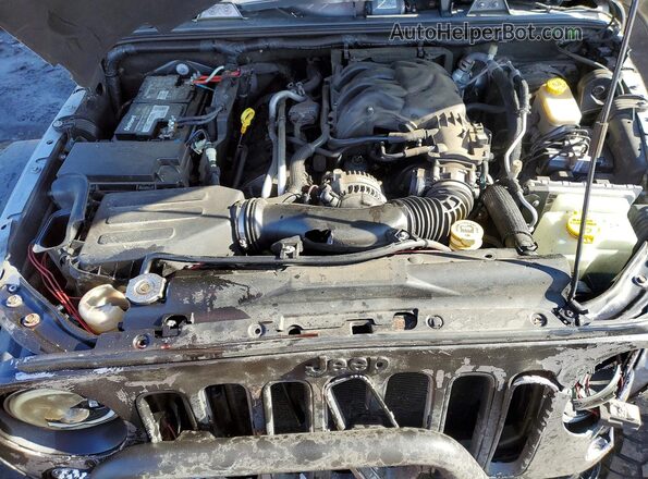 1C4BJWEG0GL192818 2016 JEEP WRANGLER Серебряный Вид подкапотного пространства