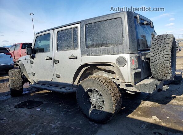 1C4BJWEG0GL192818 2016 JEEP WRANGLER Серебряный Задняя левая четверть