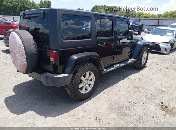 1C4BJWEG0GL248241 2016 JEEP WRANGLER UNLIMITED Black უკანა მარჯვენა
