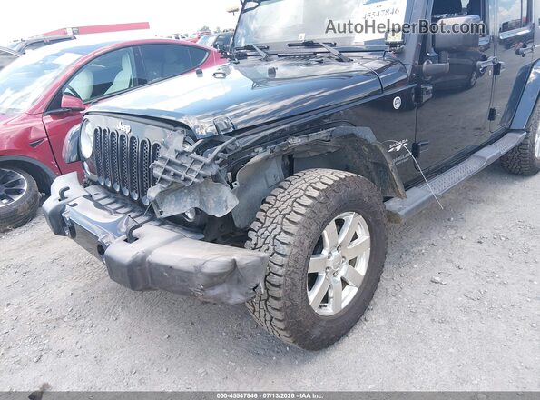 1C4BJWEG0GL248241 2016 JEEP WRANGLER UNLIMITED Black წინა ხედი