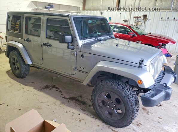 1C4BJWEG0GL253326 2016 JEEP WRANGLER Silver Delantero derecho