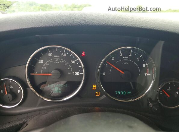 1C4BJWEG0GL253326 2016 JEEP WRANGLER Silver Vista del cuadro de instrumentos