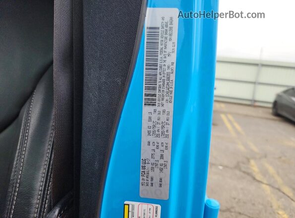 1C4BJWEG0HL686355 2017 JEEP WRANGLER Blue Вид наклейки з VIN-кодом