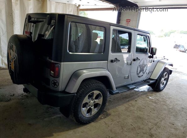 1C4BJWEG1GL146916 2016 JEEP WRANGLER Silver Rear right