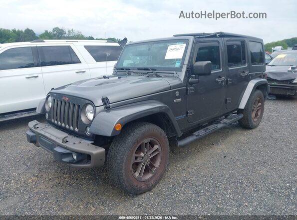 1C4BJWEG1GL251701 2016 JEEP WRANGLER UNLIMITED Black წინა მარცხენა ხედი სამი მეოთხედიდან