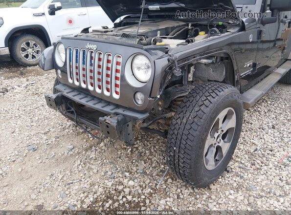 1C4BJWEG2GL339074 2016 JEEP WRANGLER UNLIMITED Gray წინა ხედი