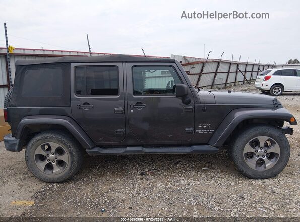 1C4BJWEG2GL339074 2016 JEEP WRANGLER UNLIMITED Gray უკანა სალონის ხედი