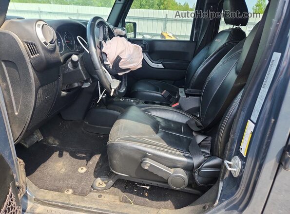 1C4BJWEG2HL567951 2017 JEEP WRANGLER Gray წინა სალონის ხედი