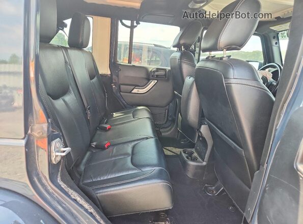 1C4BJWEG2HL567951 2017 JEEP WRANGLER Gray უკანა სავარძლების ხედი