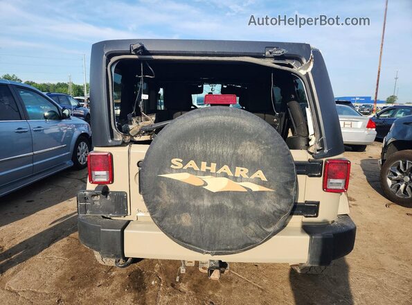 1C4BJWEG2HL669914 2017 JEEP WRANGLER Tan Вид ззаду