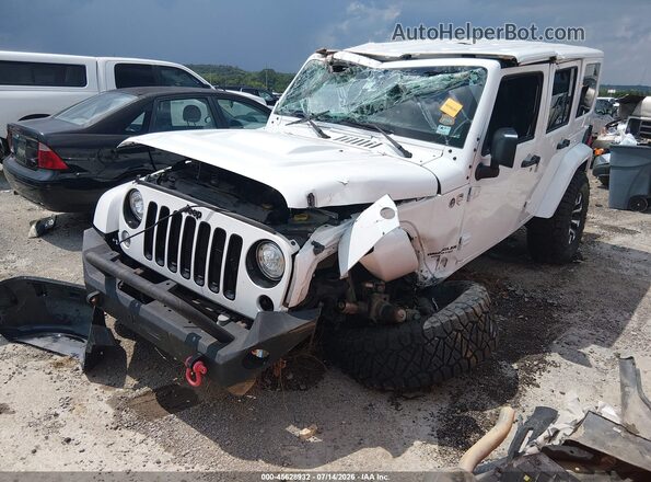1C4BJWEG2HL706248 2017 JEEP WRANGLER UNLIMITED White Vista tres cuartos delantera izquierda