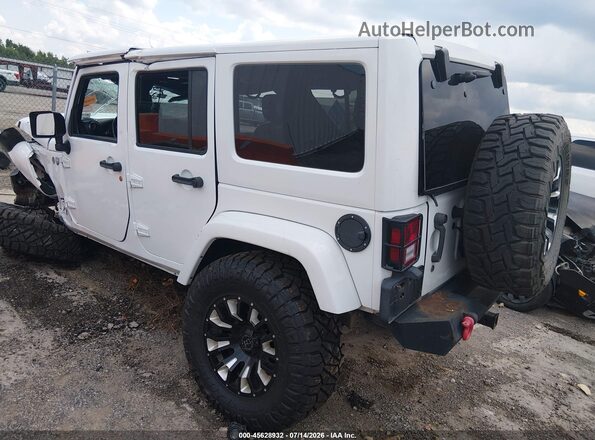 1C4BJWEG2HL706248 2017 JEEP WRANGLER UNLIMITED White Trasero izquierdo