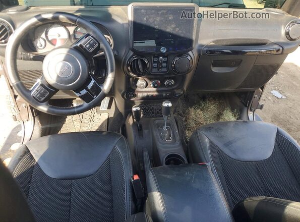 1C4BJWEG3GL173177 2016 JEEP WRANGLER Gray წინა პანელის ხედი